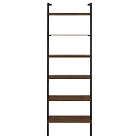 Owens 3-piece 96-inch Wall Mounted Bookshelf Set Walnut