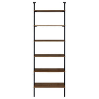 Owens 3-piece 96-inch Wall Mounted Bookshelf Set Walnut