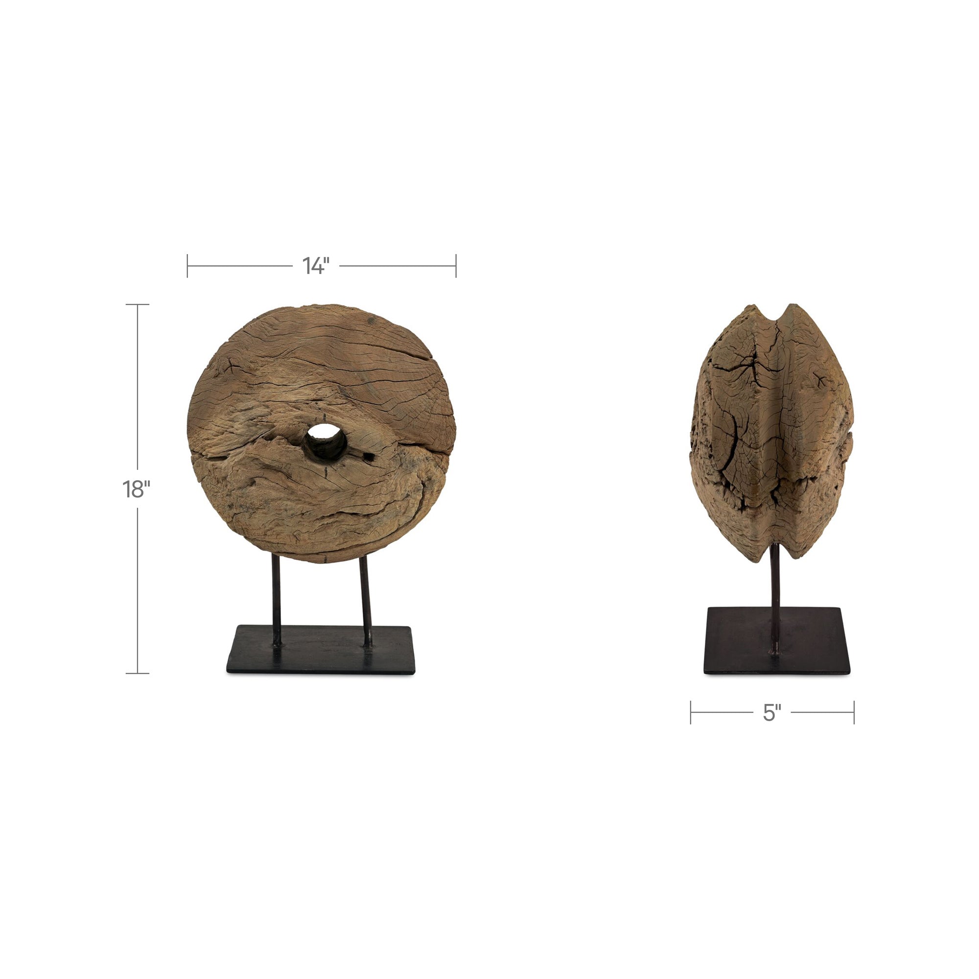 Bronte Reclaimed Wood Sculpture