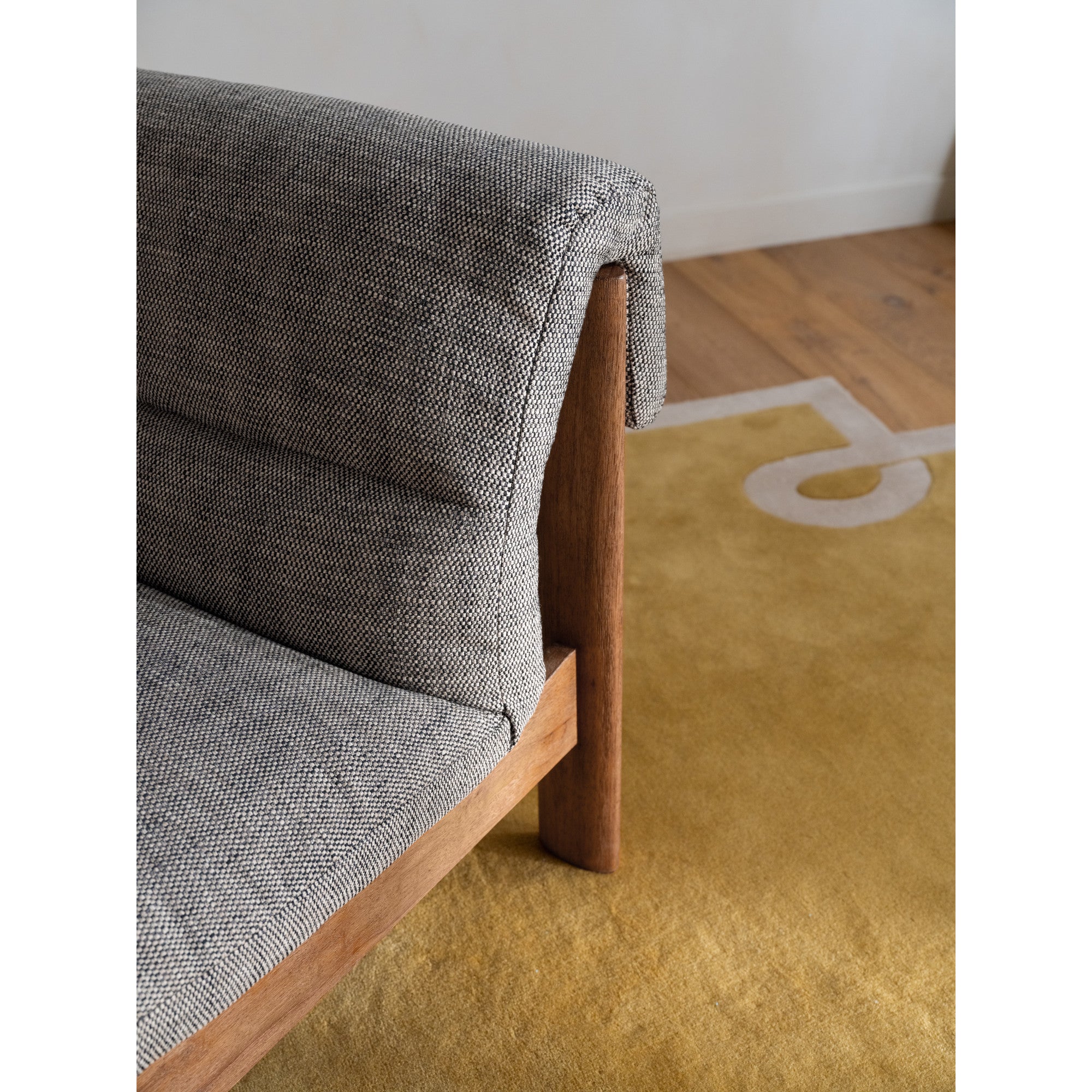 Pierce Accent Chair Flecked Black
