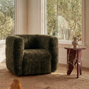 Robson Swivel Chair Dark Green