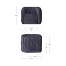 Robson Swivel Chair Navy