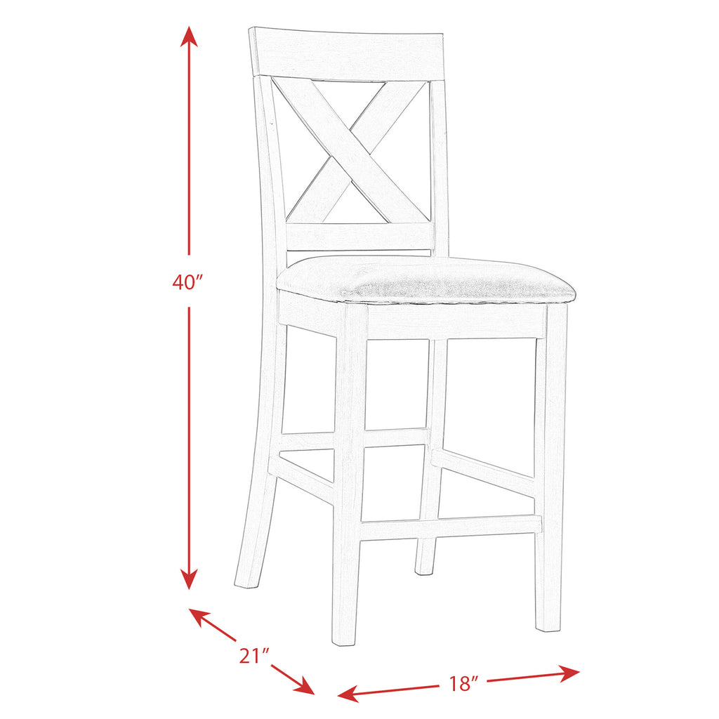 Alex-Counter-Side-Chair-W/Brown-PU-Espresso-(2-Per-Pack)