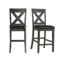 Alex-Counter-Side-Chair-W/Black-PU-Grey-(2-Per-Pack)