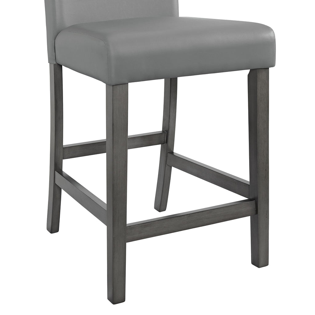 Ambridge-5PC-Round-Counter-Set-With-Faux-Marble-Top-in-Brushed-Grey