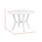 Ambridge-5PC-Round-Dining-Set-With-Faux-Marble-Top-in-Brushed-Grey