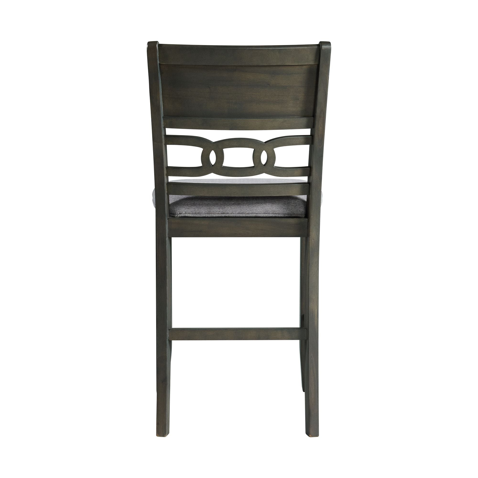 Amherst-Counter-Side-Chair-W/Fabric-Cushion-Grey-Finish-(2-Per-Pack)