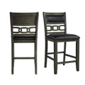 Amherst-Counter-Side-Chair-W/PU-Cushion-Grey-Finish-(2-Per-Pack)