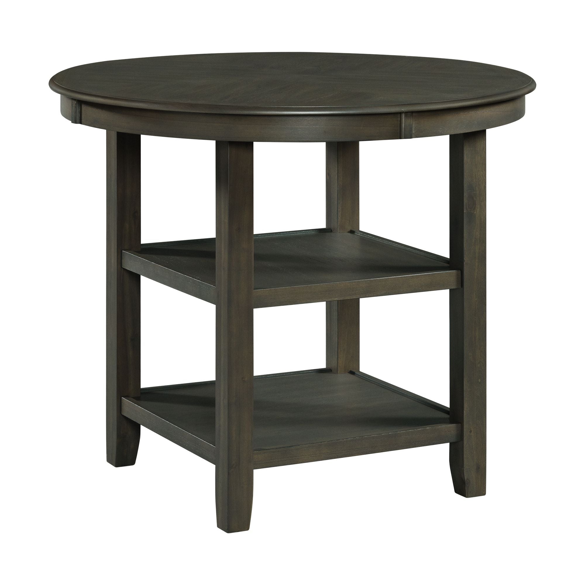 Amherst-Counter-Table-w/Wood-Leg-Grey-Finish