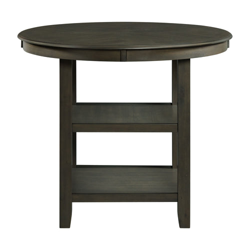 Amherst-Counter-Table-w/Wood-Leg-Grey-Finish