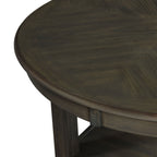 Amherst-Dining-Table-w/Wood-Leg-Grey-Finish