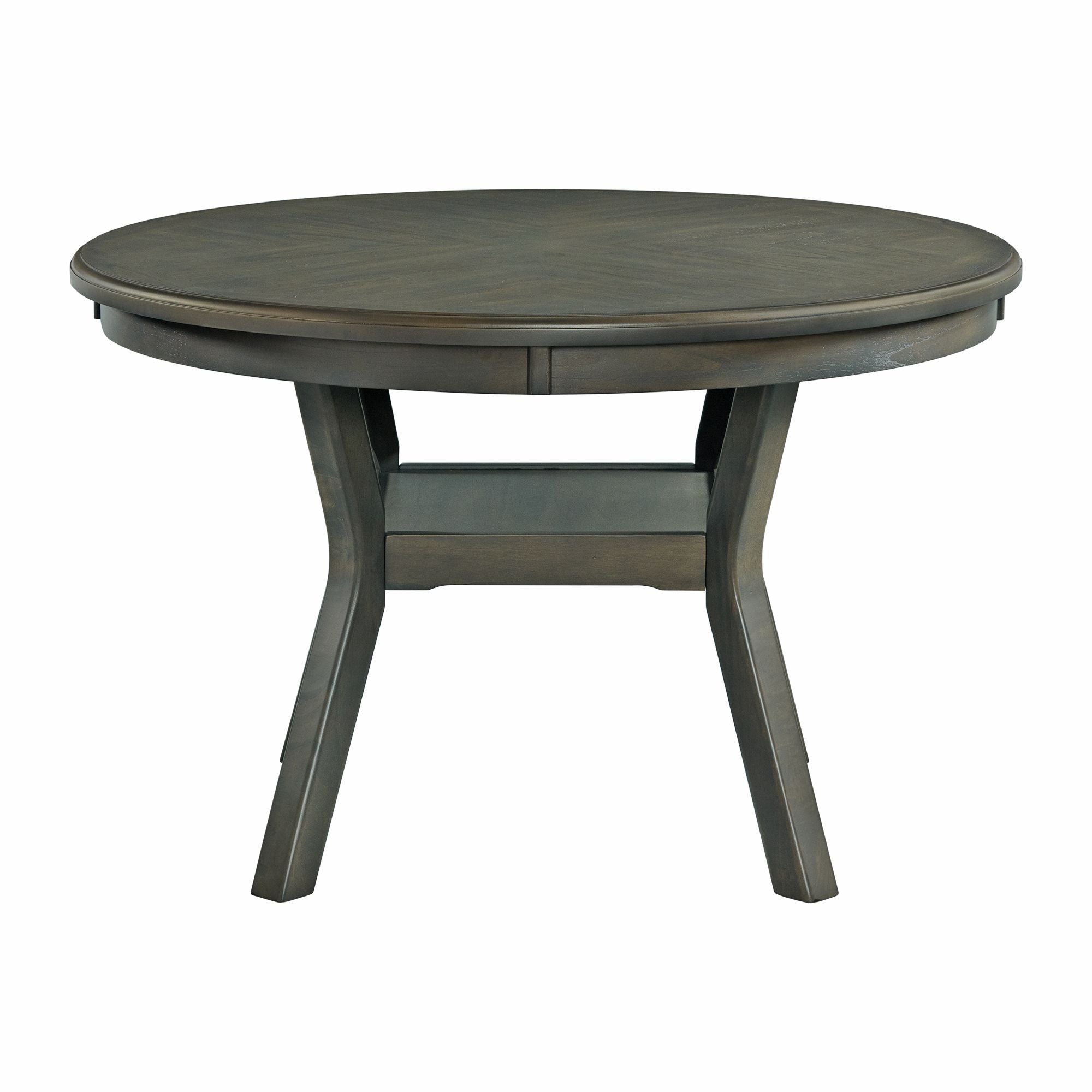 Amherst-Dining-Table-w/Wood-Leg-Grey-Finish