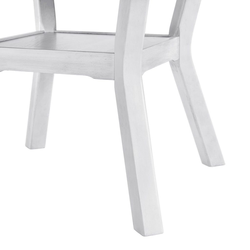 Amherst-5PC-Dining-Set-with-Round-Table-and-4-Grey-Fabric-Chairs-in-White