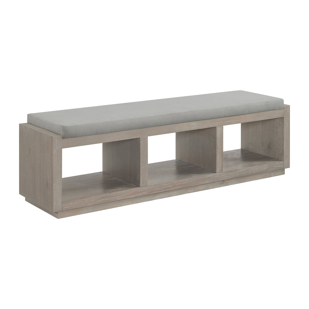Arcadia-Dining-Bench-with-Light-Grey-Fabric-in-Grey