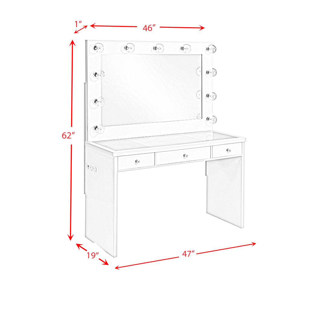 Ariana-Complete-Dressing-Table-with-Lightbulbs
