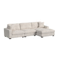 Arizona-Modular-LHF-Armchair-with-1-pillow-20""--in-Steno-Beige