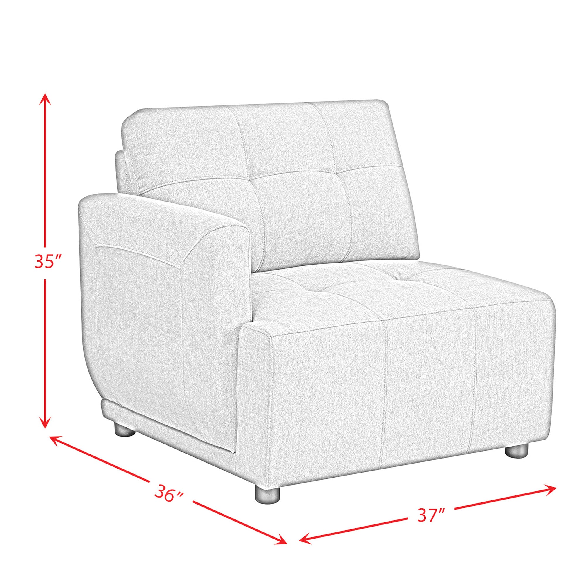Armani-Modular-LSF-Chair-In-Columbia-Natural-No-Pillow-(ISTA3-packaging)