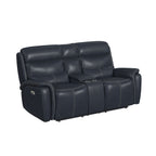 Aruba-Power-Motion-Loveseat-with-Power-Headrest-and-Console-in-Pebble-Navy