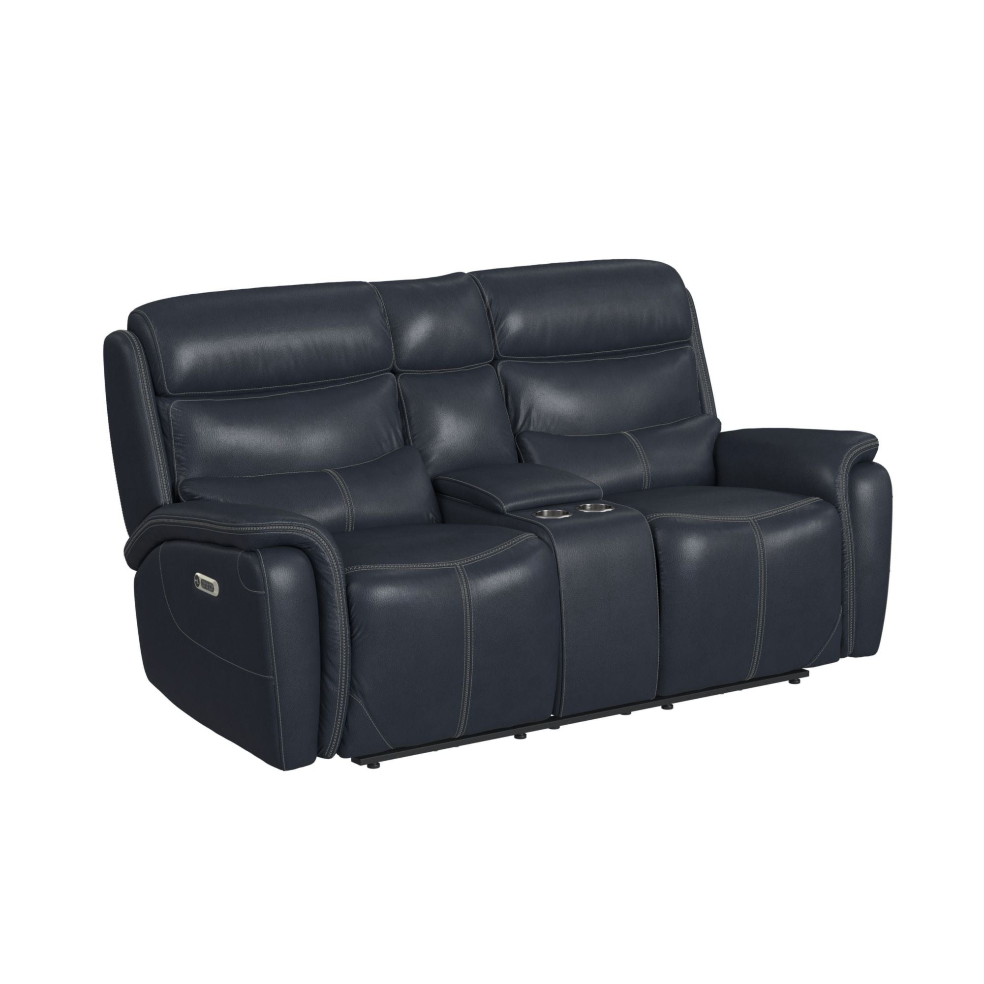 Aruba-Power-Motion-Loveseat-with-Power-Headrest-and-Console-in-Pebble-Navy