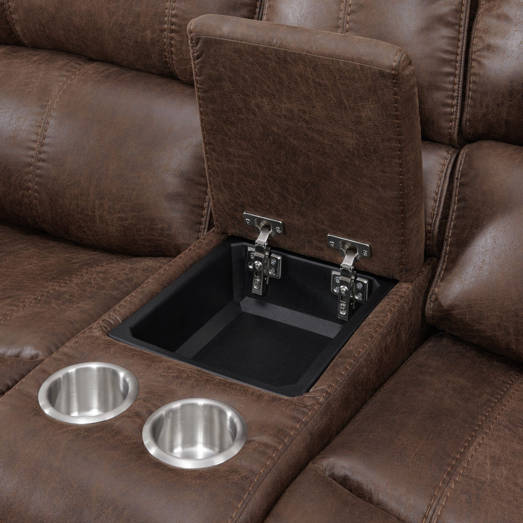 Atlantis-2PC-Living-Room-Set-in-Heritage-Brown-Sofa-&-Loveseat