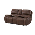 Atlantis-2PC-Living-Room-Set-in-Heritage-Brown-Sofa-&-Loveseat
