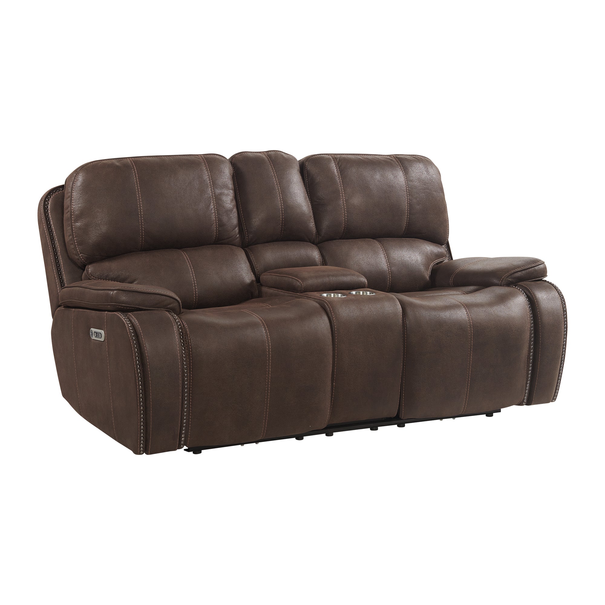 Atlantis-3PC-Living-Room-Set-in-Heritage-Coffee-Sofa,-Loveseat-&-Recliner
