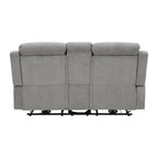 Avanti-Power-Motion-Loveseat-with-Power-Motion-Head-Recliner-&-Console-in-Whiskers-Nature-Grey