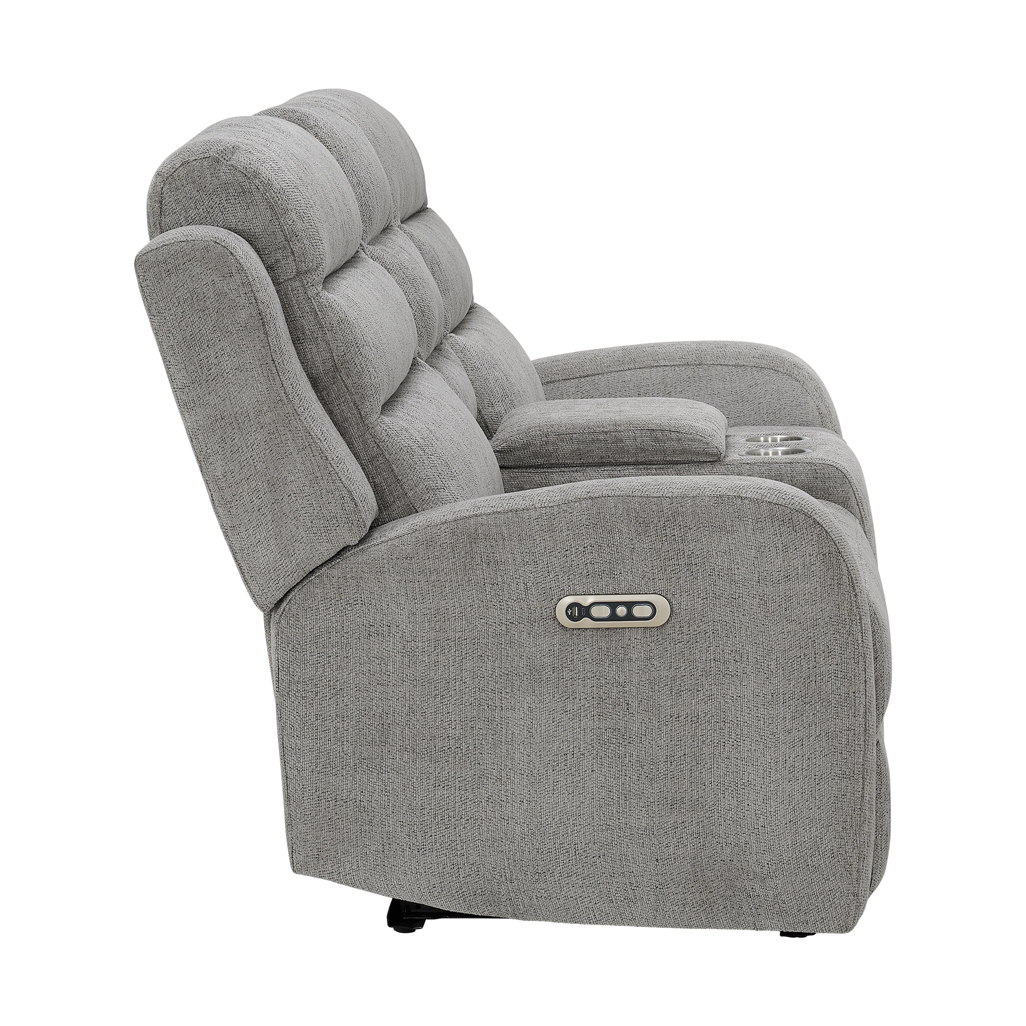 Avanti-Power-Motion-Loveseat-with-Power-Motion-Head-Recliner-&-Console-in-Whiskers-Nature-Grey