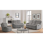 Avanti Recliner in Whiskers Nature Grey