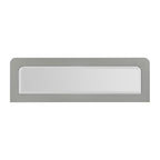 Avril Sofa Table in Silver