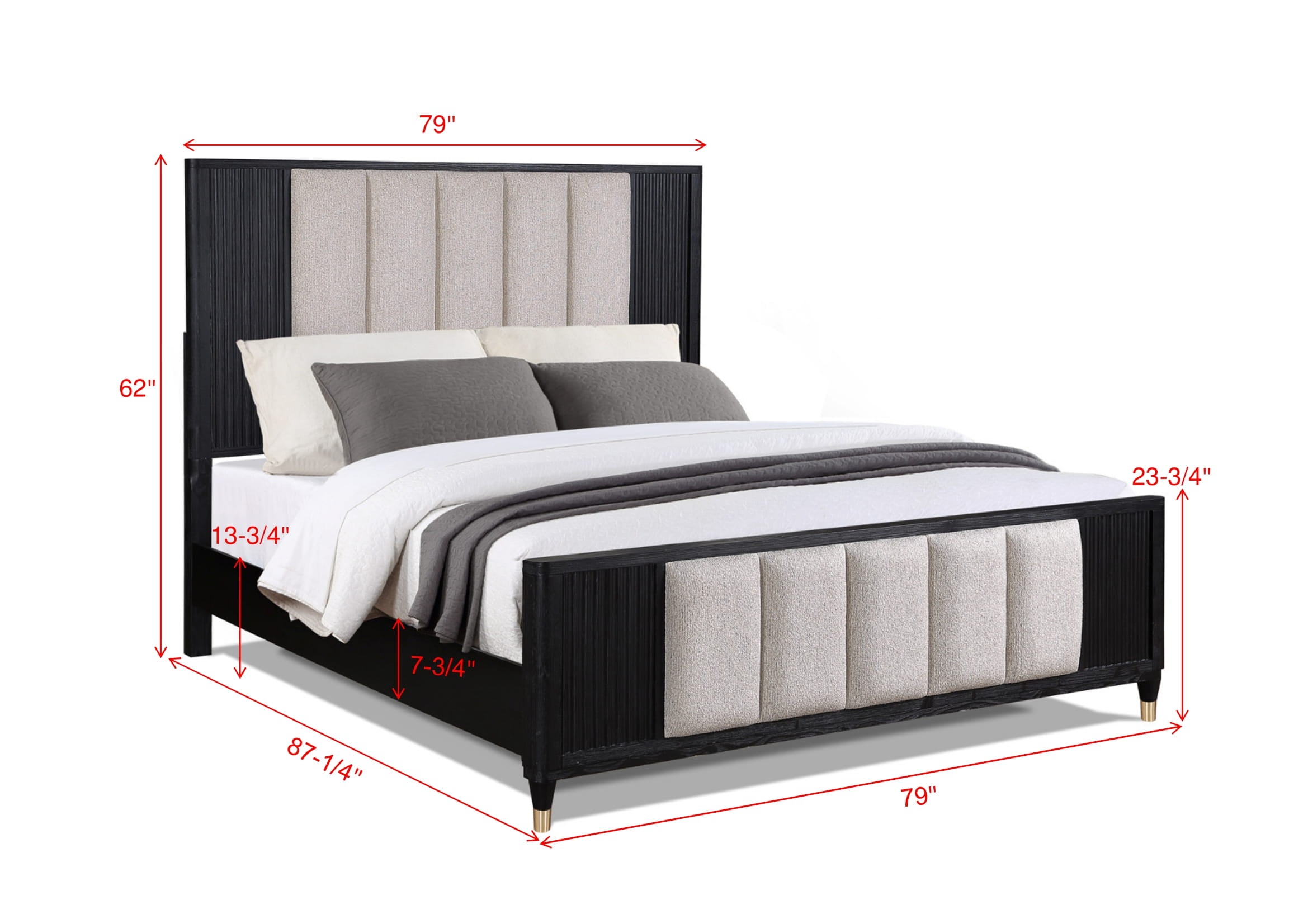 KARA SETB1400 (4-Piece Bedroom Set)