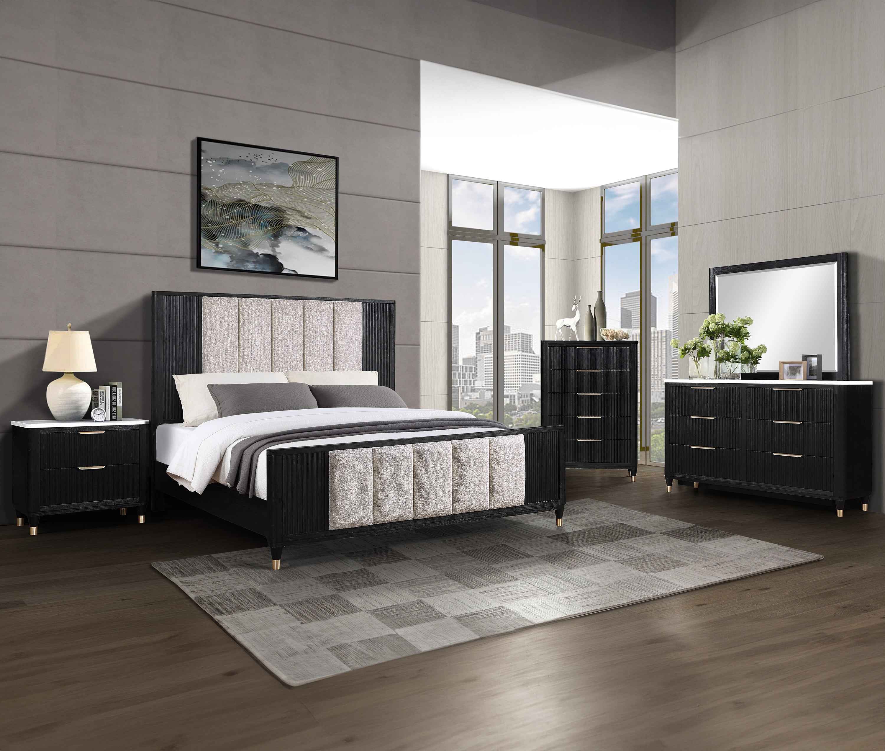 KARA SETB1400 (4-Piece Bedroom Set)