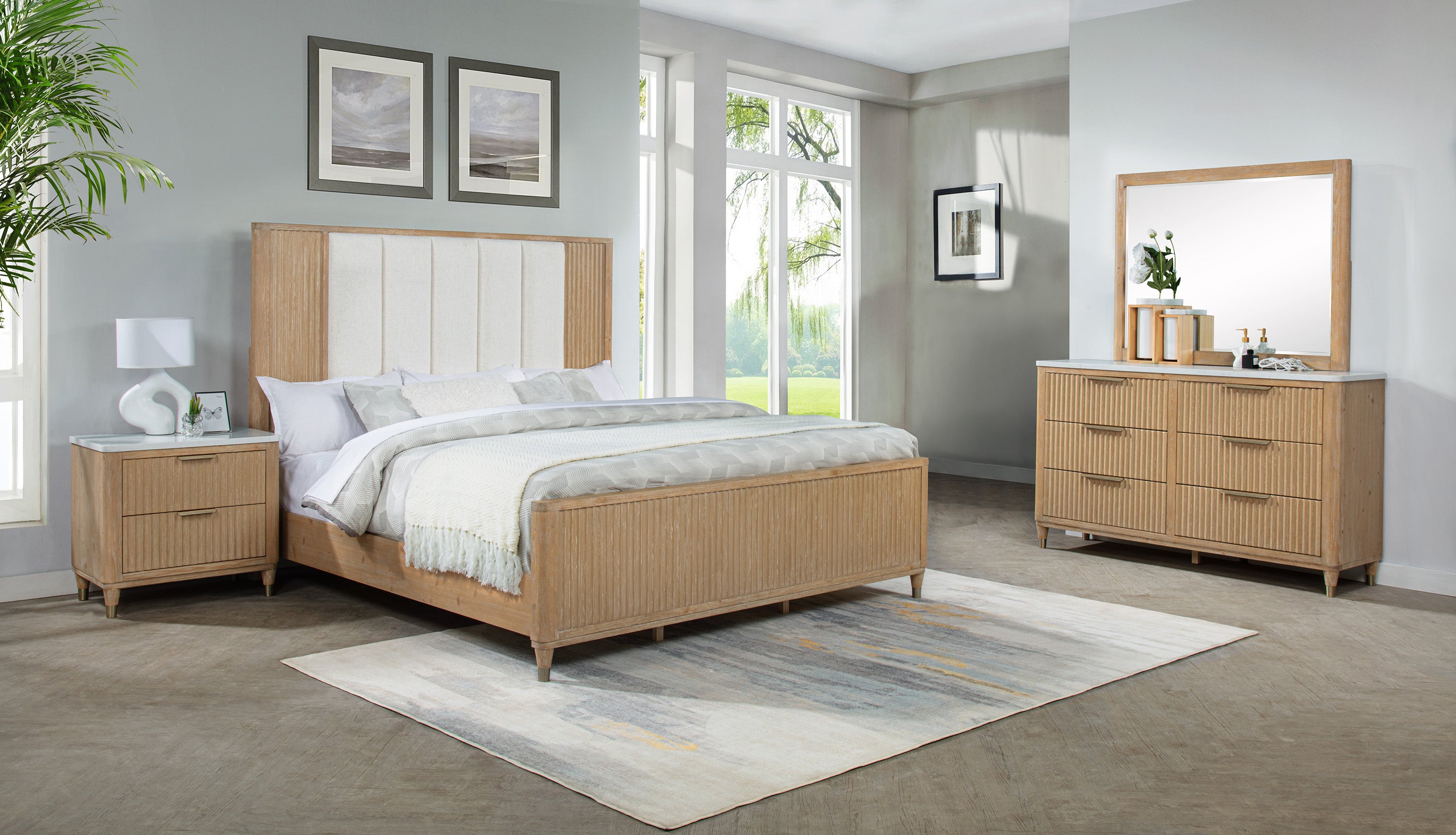 KARA B1450-DM (2-Piece Bedroom Set)