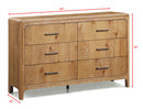 WESTCOTT B1500K-5P (7-Piece Bedroom Set)