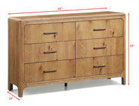 WESTCOTT B1500-DM (2-Piece Bedroom Set)