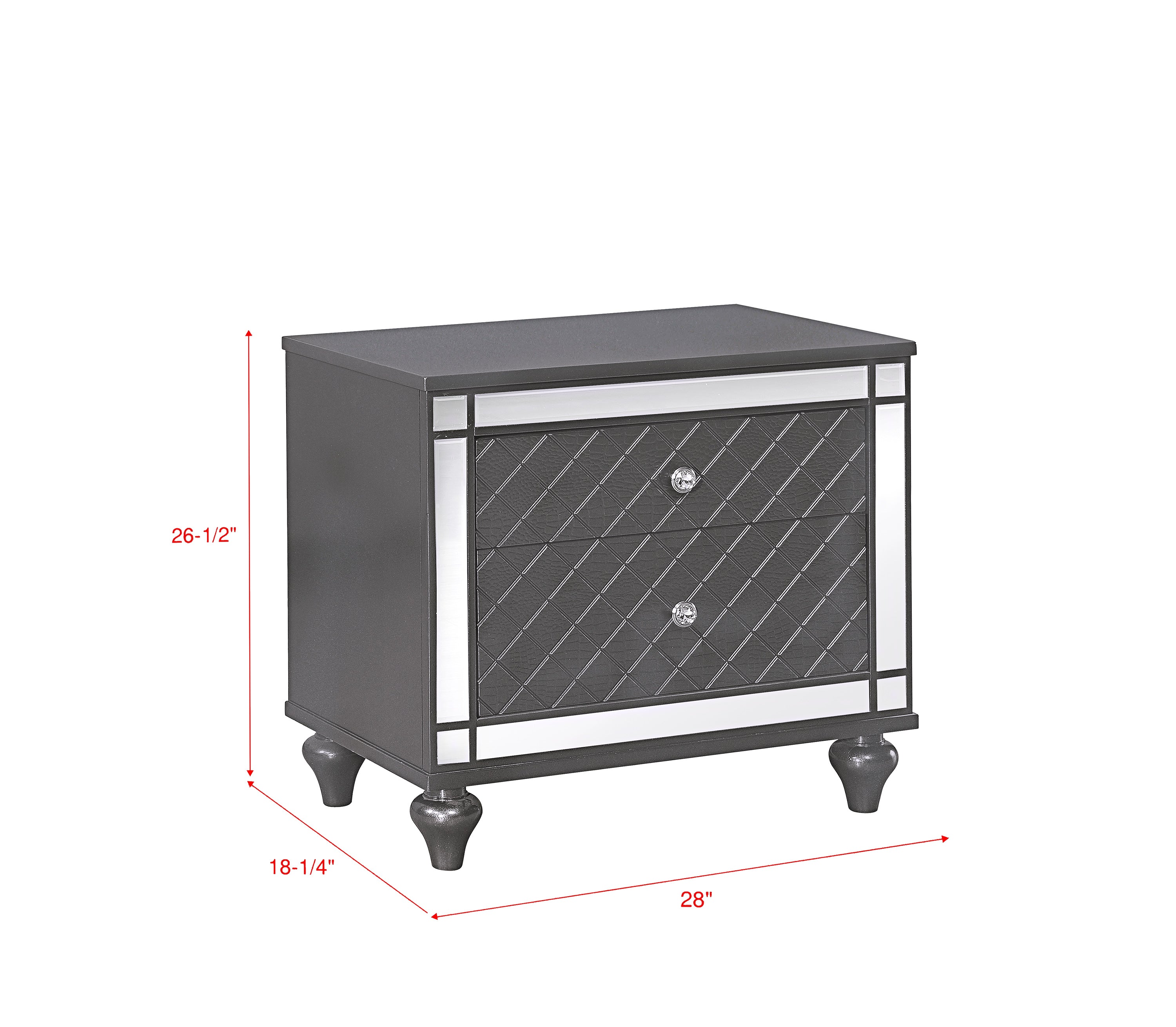 REFINO B1670Q-5P (7-Piece Bedroom Set)