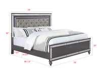 REFINO B1670K-4P (6-Piece Bedroom Set)
