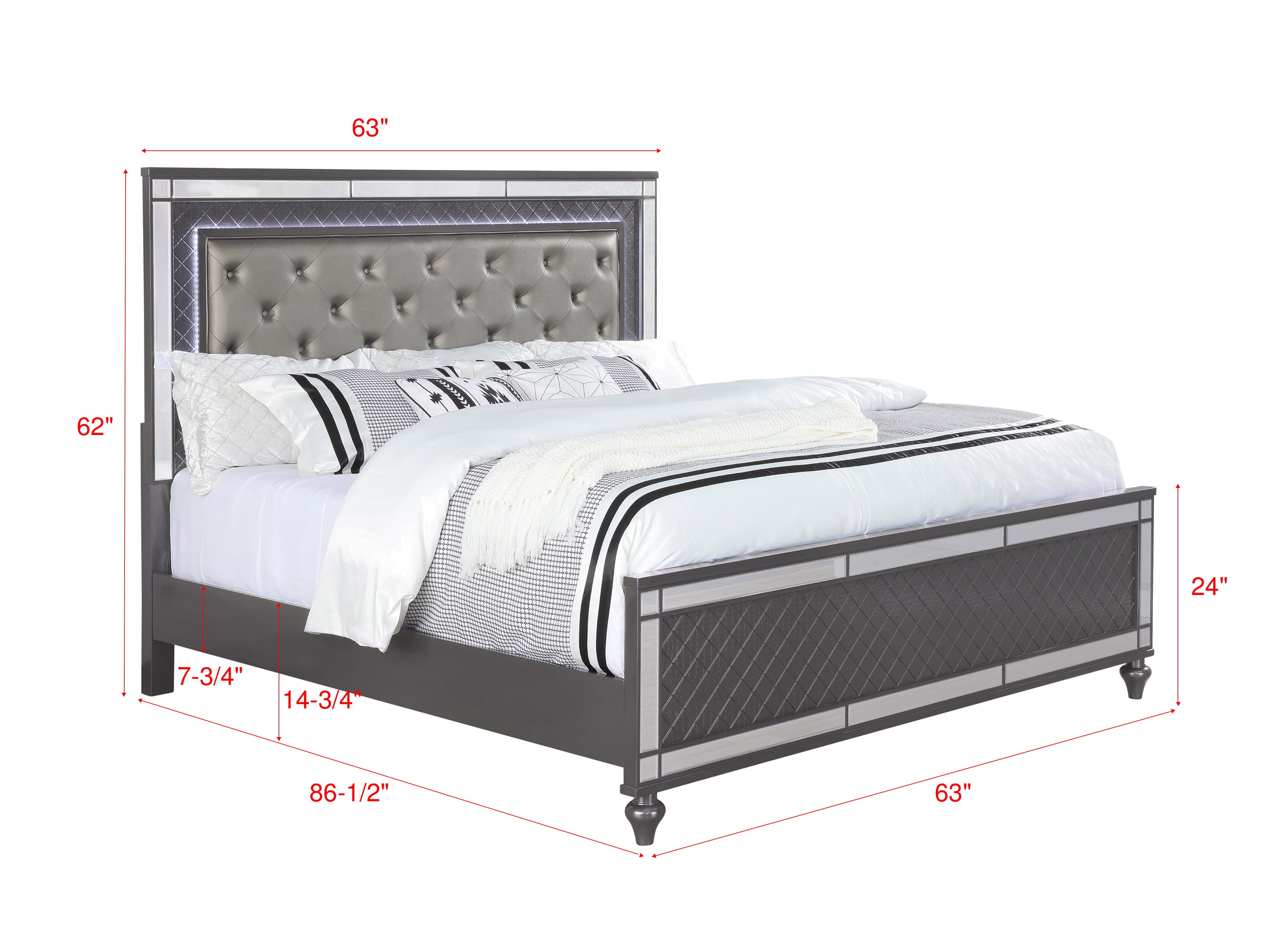 REFINO SETB1670 (9-Piece Bedroom Set)