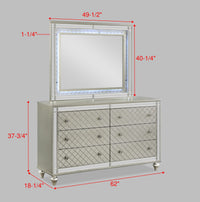 CRISTIAN B1680K-4P (6-Piece Bedroom Set)