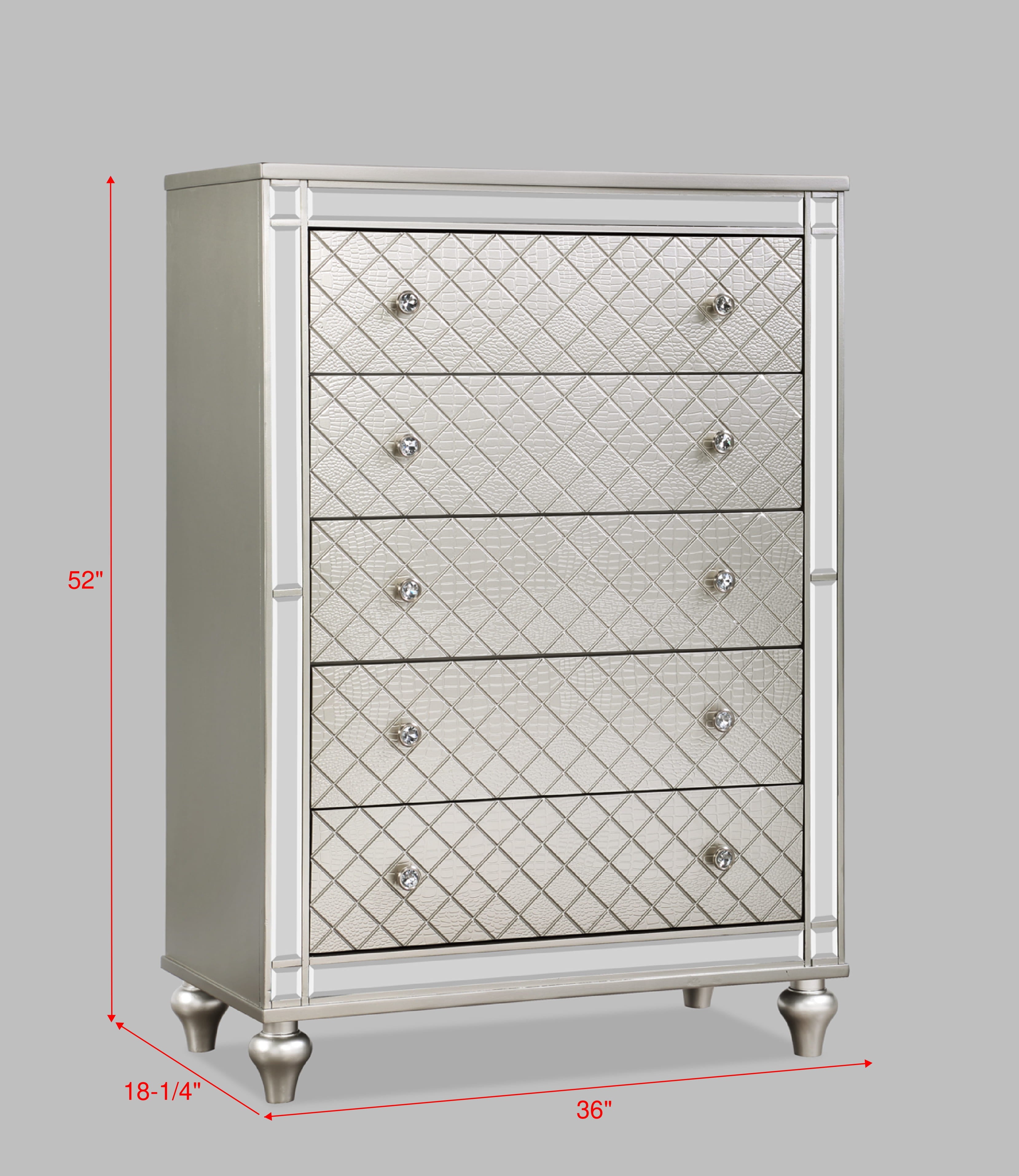 CRISTIAN SETB1680 (9-Piece Bedroom Set)