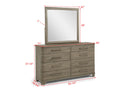VERANDA B1750-DM (2-Piece Bedroom Set)