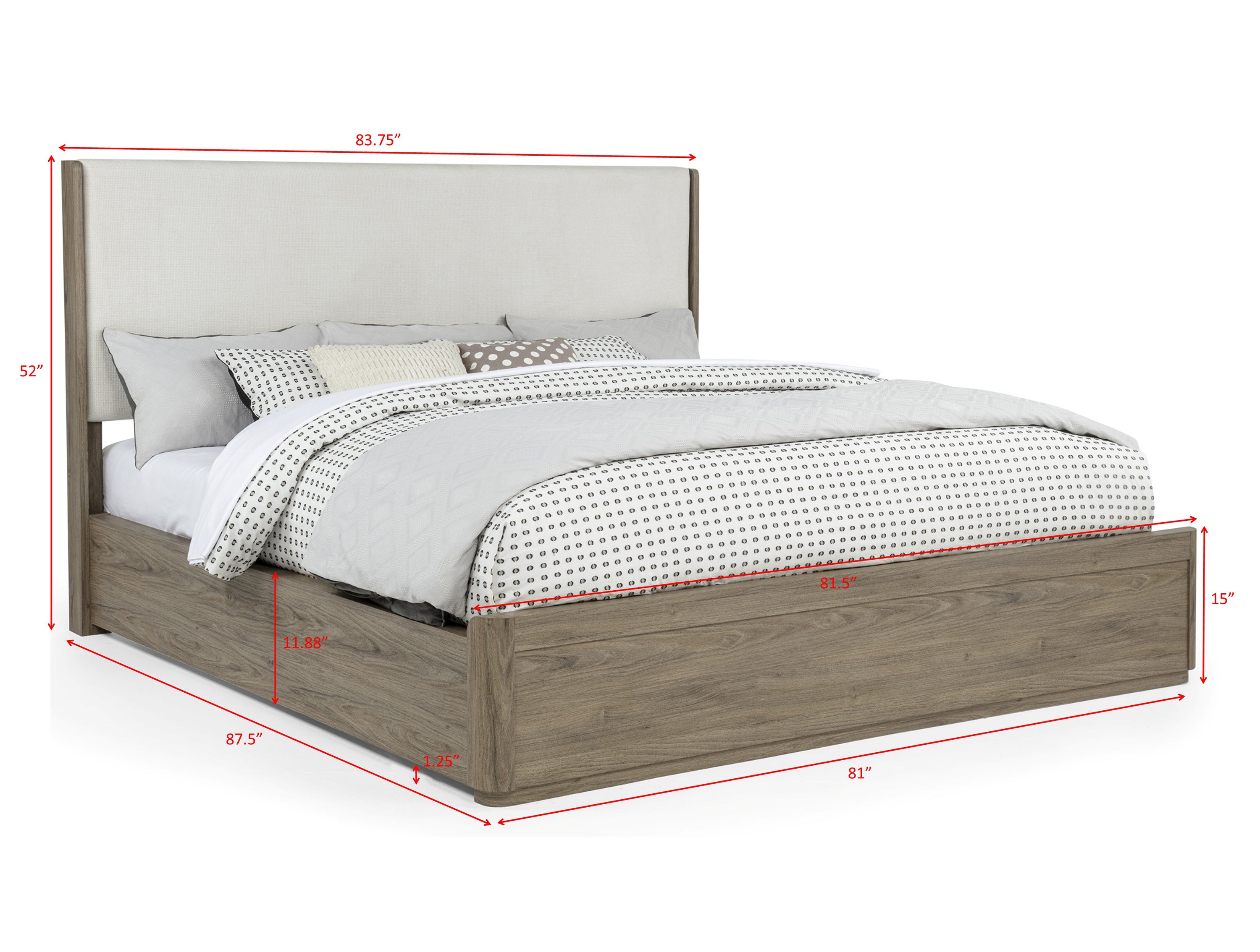 VERANDA B1750Q (2-Piece Bedroom Set)