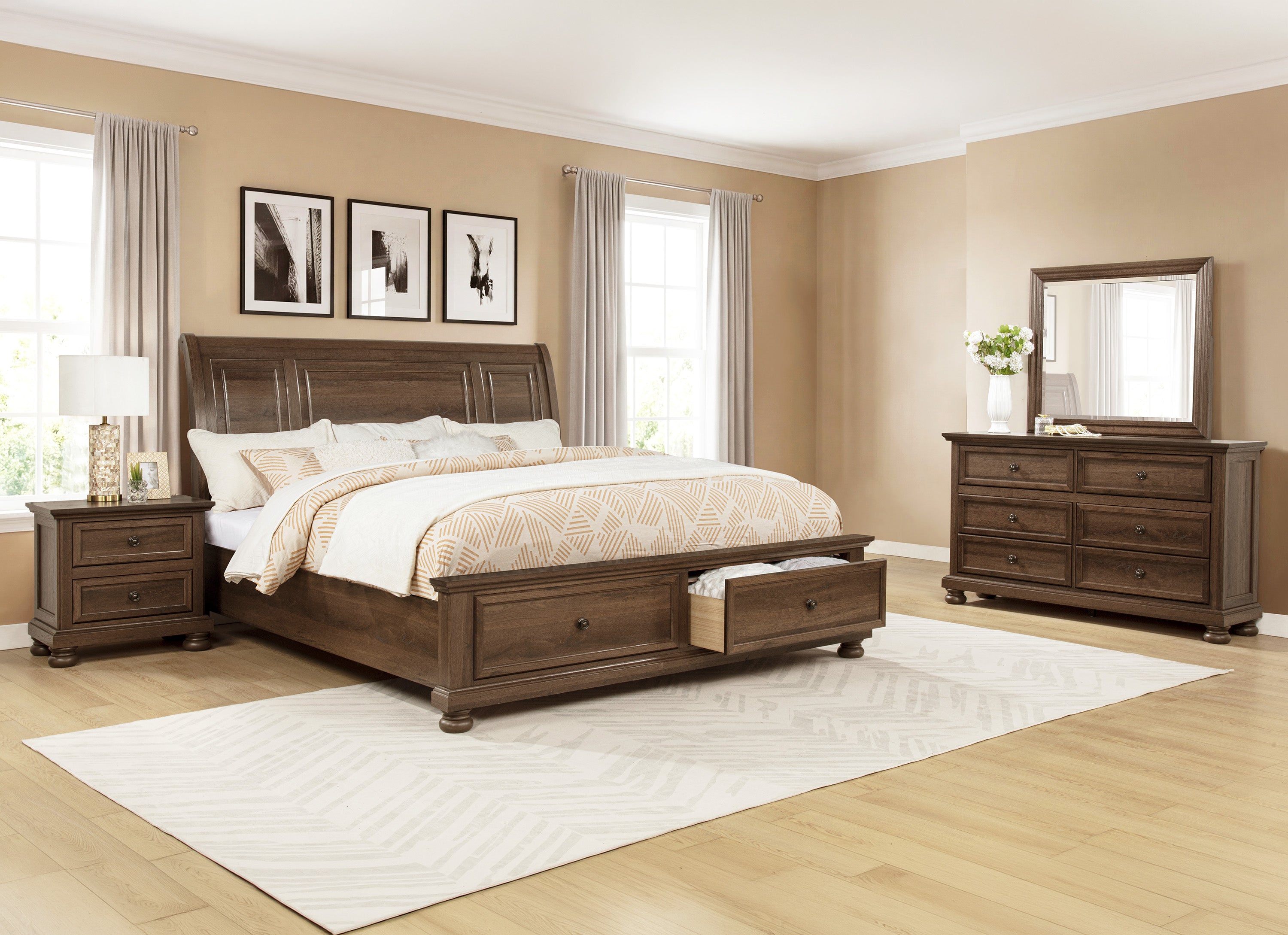 CLARIBELLE B1810Q (3-Piece Bedroom Set)