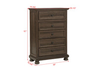 CLARIBELLE B1810Q-5P (7-Piece Bedroom Set)