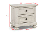 CLARIBELLE SETB1820 (9-Piece Bedroom Set)