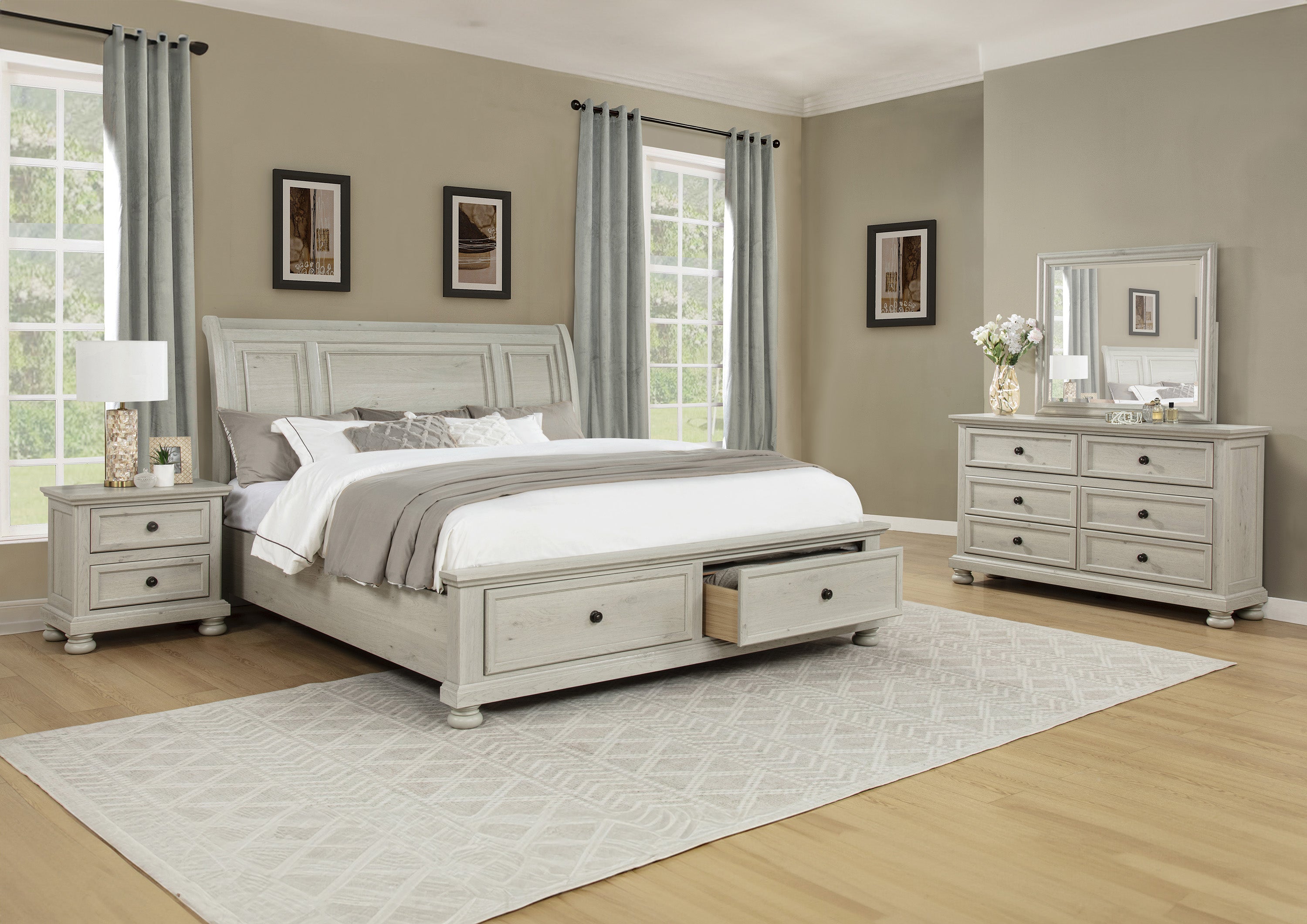 CLARIBELLE B1820K (3-Piece Bedroom Set)