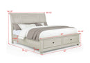CLARIBELLE SETB1820 (9-Piece Bedroom Set)