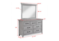 BECKETT SETB1900 (9-Piece Bedroom Set)