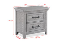 BECKETT B1900K-4P (6-Piece Bedroom Set)