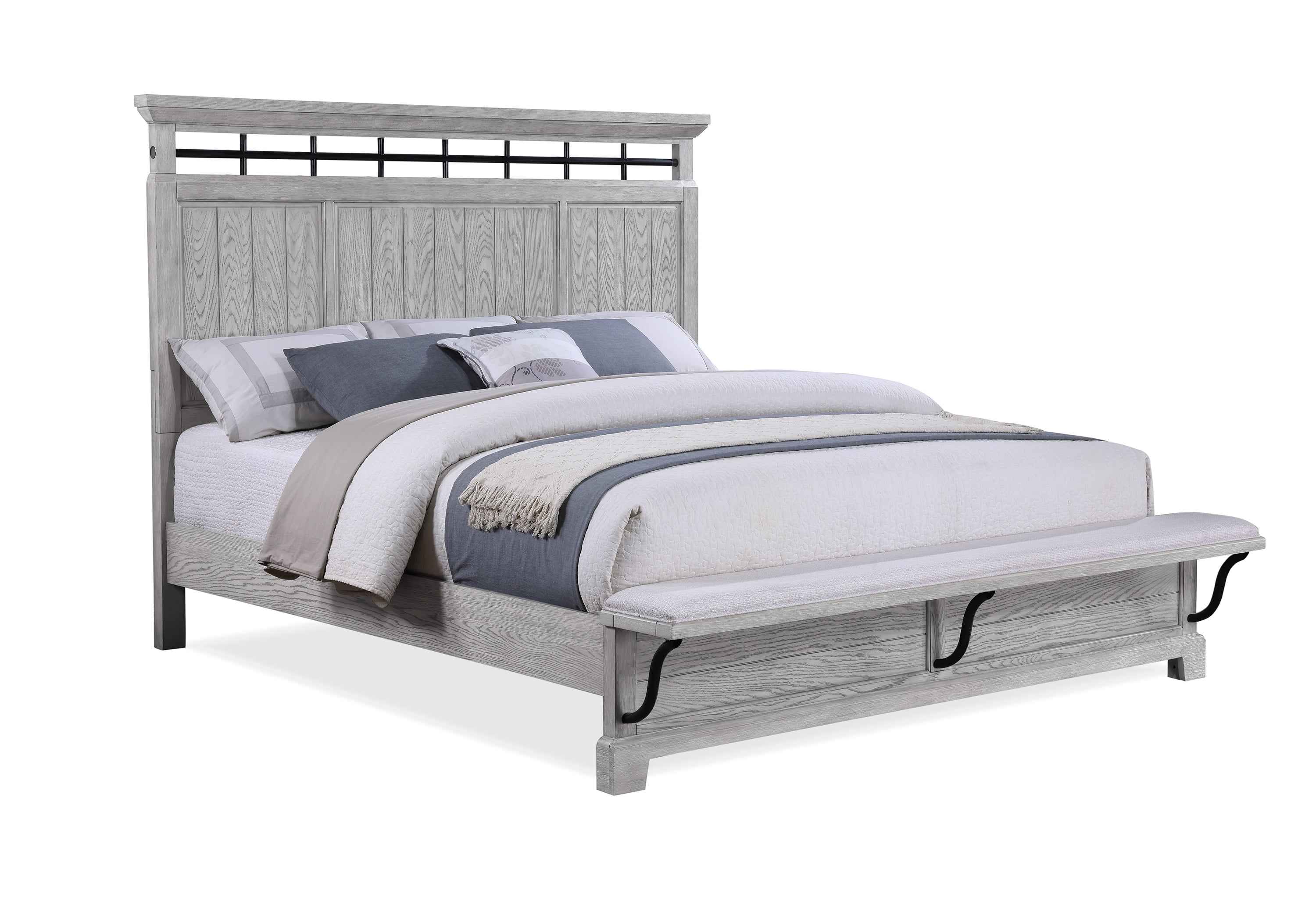 BECKETT B1900Q-5P (7-Piece Bedroom Set)